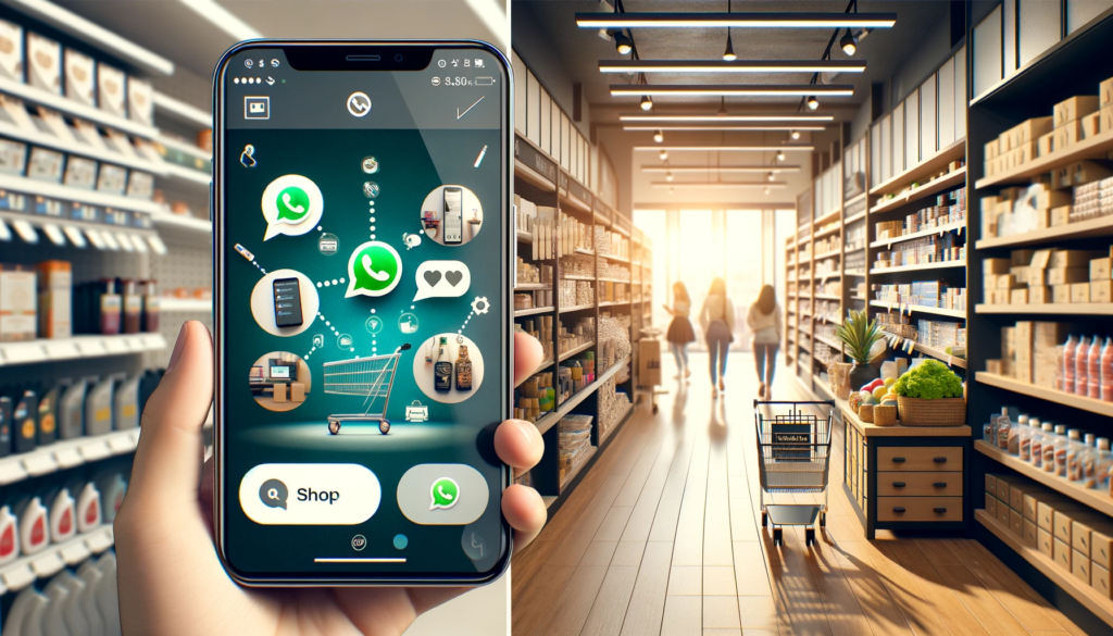whatsapp shopping and traditional shopping difference