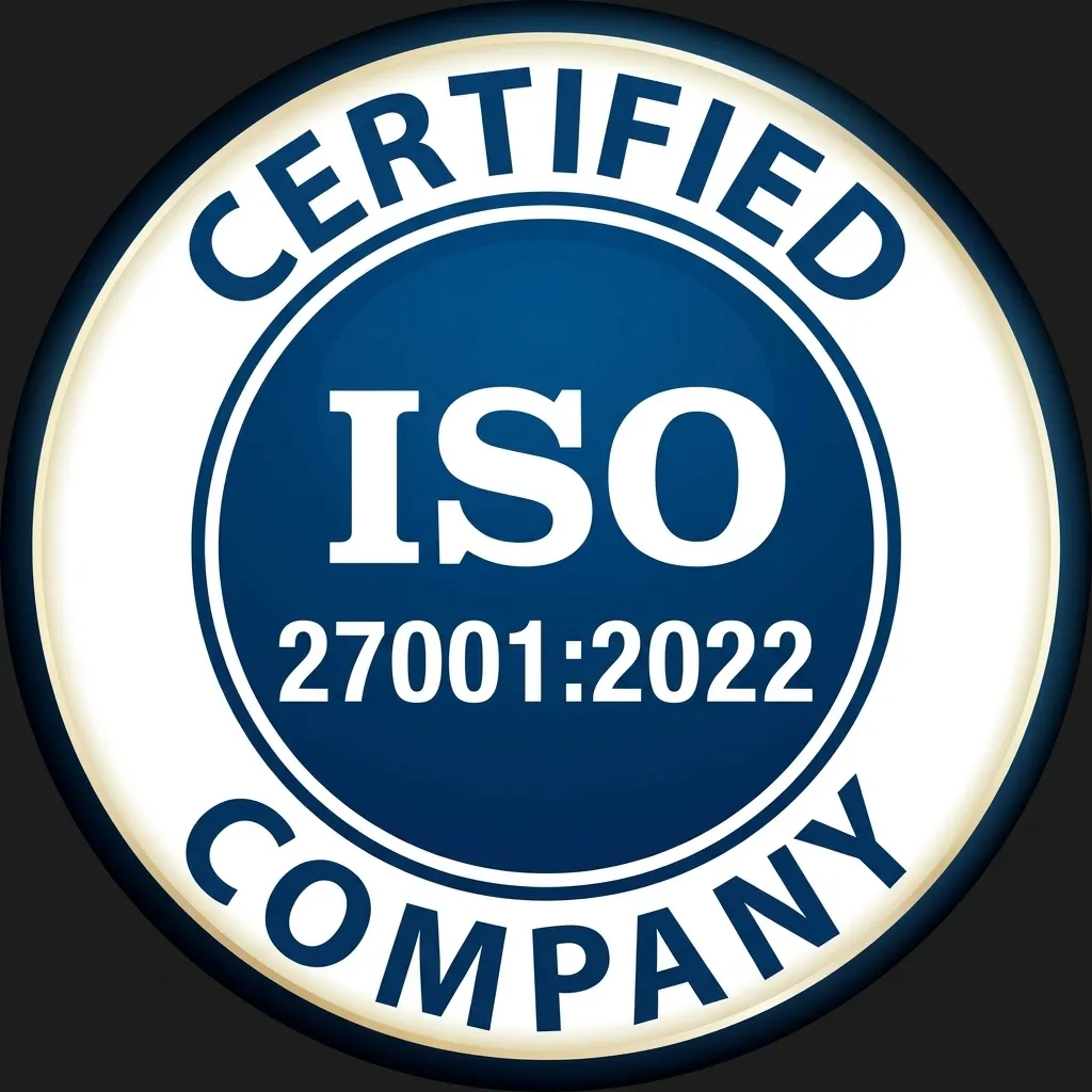 ISO 27001:2022 Certified